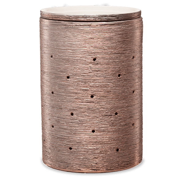Etched core rose gold Scentsy warmer