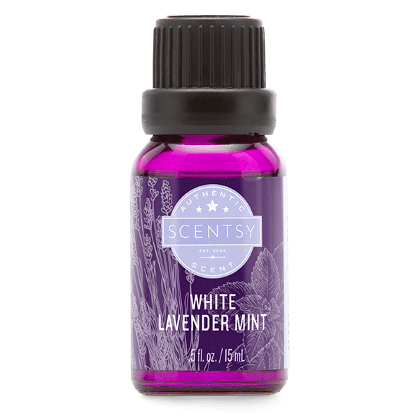 Scentsy olie - white lavender mint