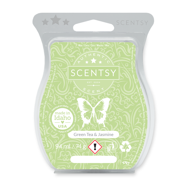 Green tea & jasmine Scentsy waxbar