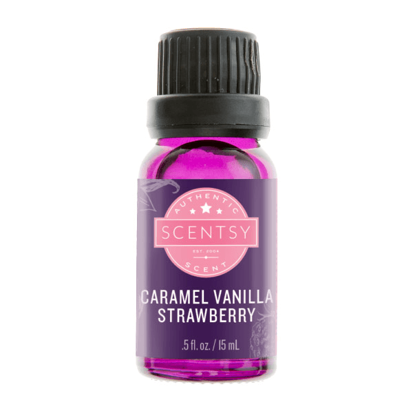 Scentsy olie – caramel vanilla strawberry