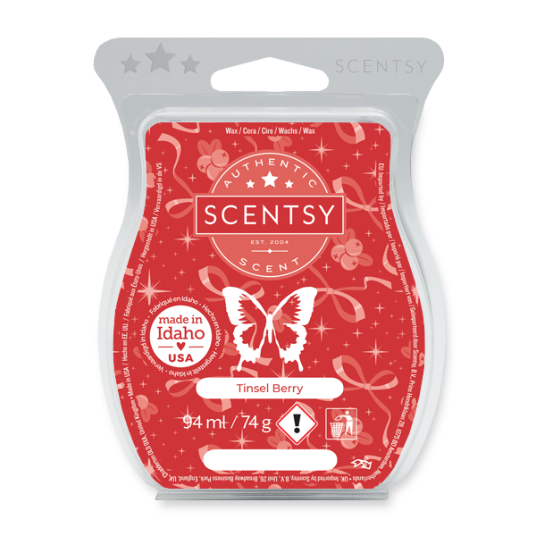 Tinsel berry Scentsy waxbar