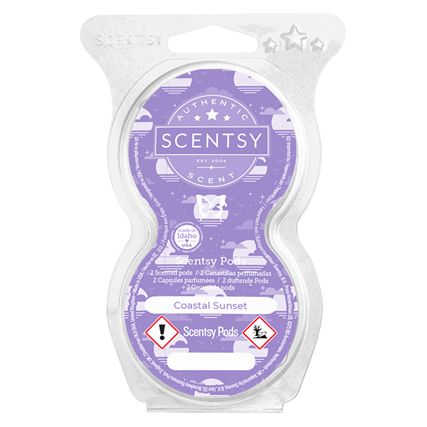 Twin pack Scentsy pods coastal sunset
