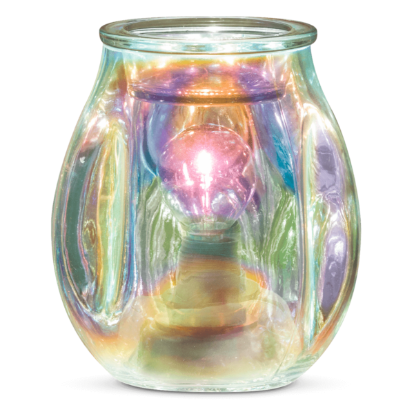Bubbled iridescent Scentsy warmer