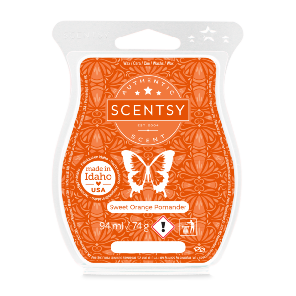 Sweet orange pomander Scentsy waxbar