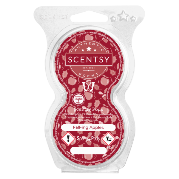 Twin pack Scentsy pods fall-ing apples