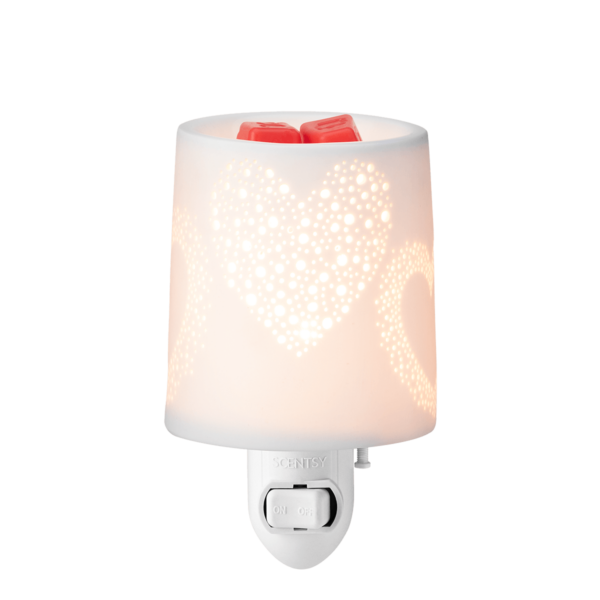 Heart to heart Scentsy mini warmer met wandstekker