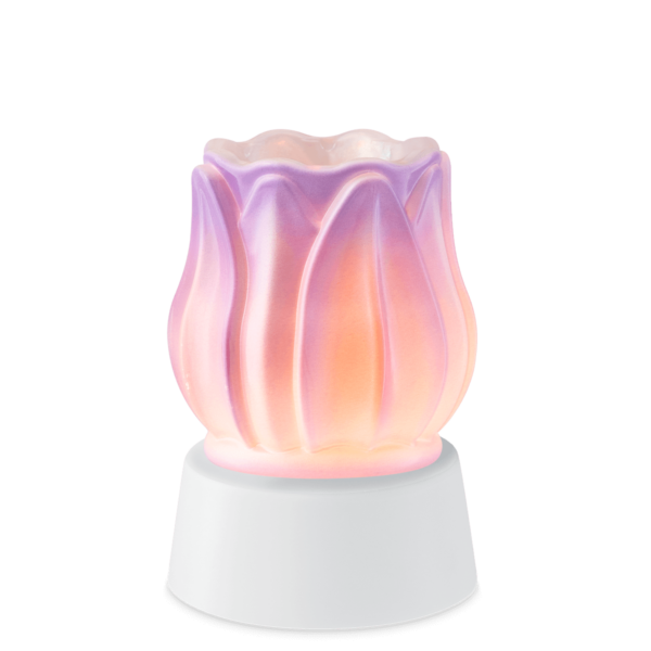 Prismatic petal  Scentsy mini warmer met tafelstandaard