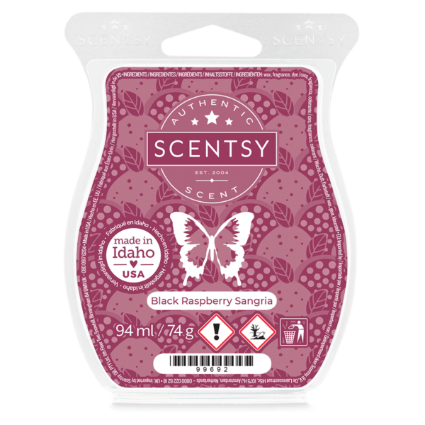 Black raspberry sangria Scentsy waxbar