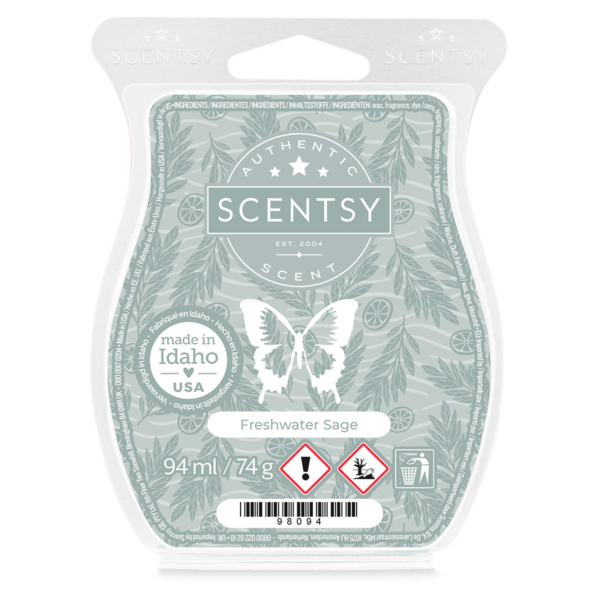 Freshwater sage Scentsy waxbar
