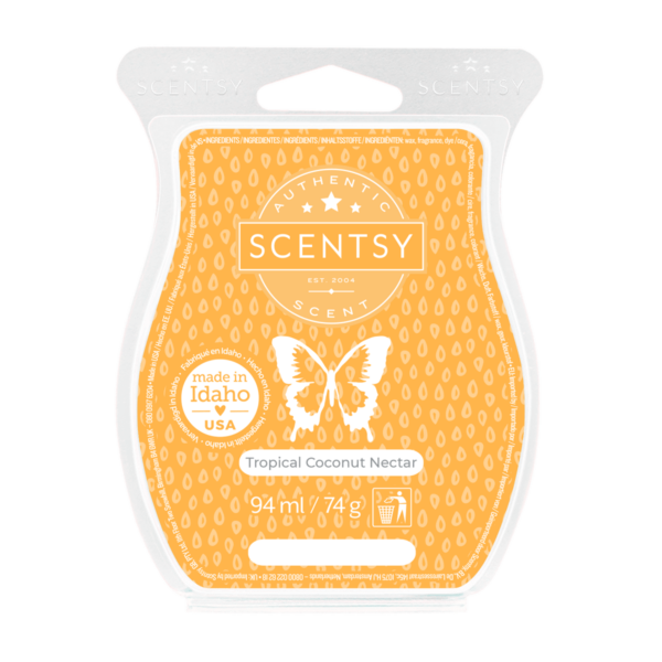 Tropical coconut nectar Scentsy waxbar