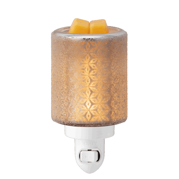 Fancy filigree Scentsy mini warmer met wandstekker