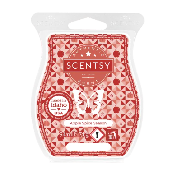 Apple spice season Scentsy waxbar
