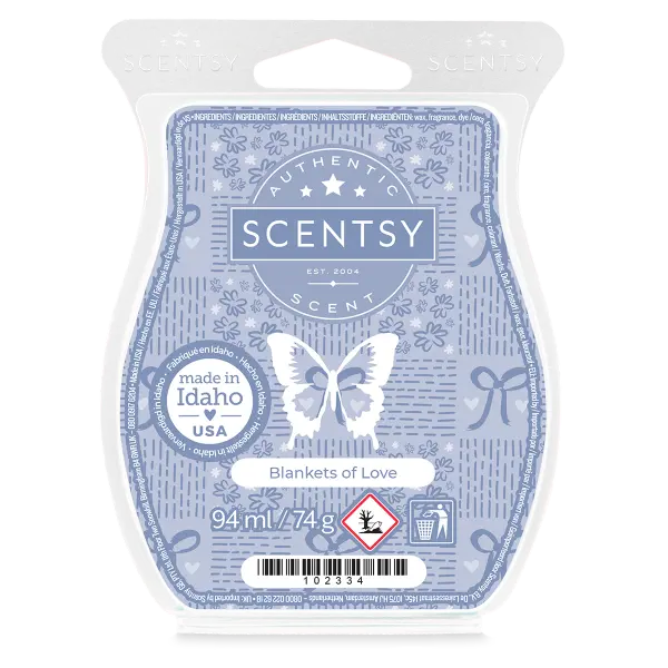 Blankets of love Scentsy waxbar