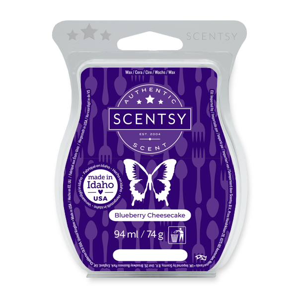 Blueberry cheesecake Scentsy waxbar