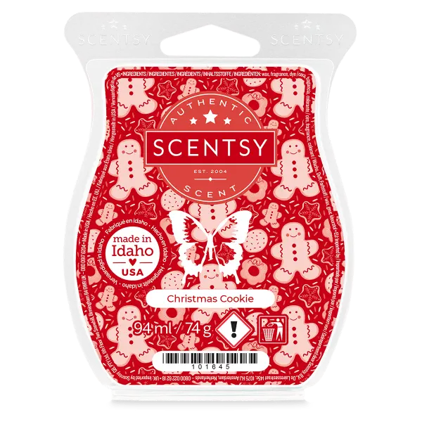 Christmas cookie Scentsy waxbar