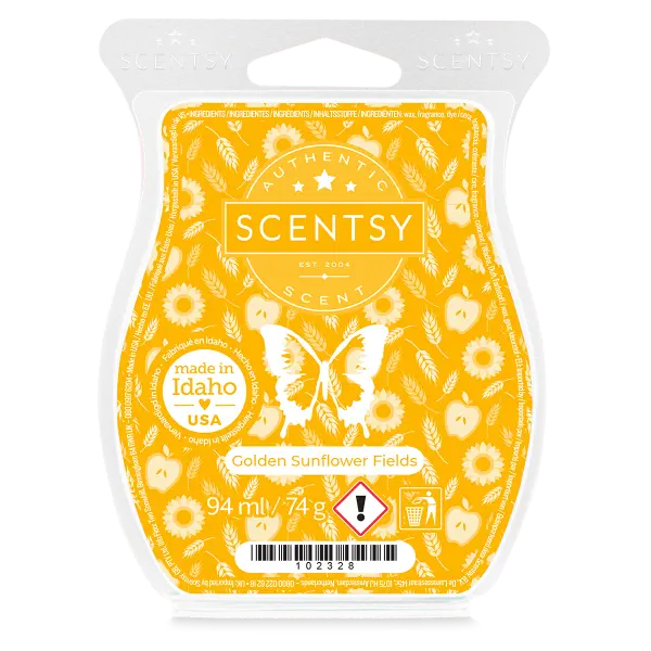 Golden sunflower Scentsy waxbar