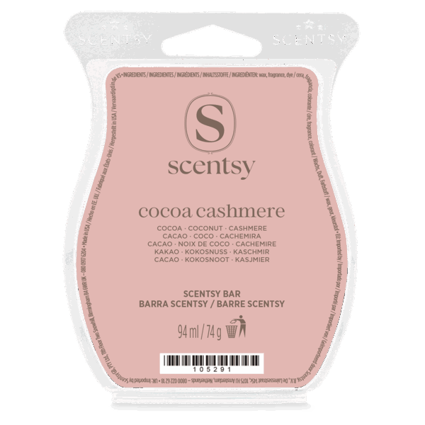Cocoa cashmere Scentsy waxbar