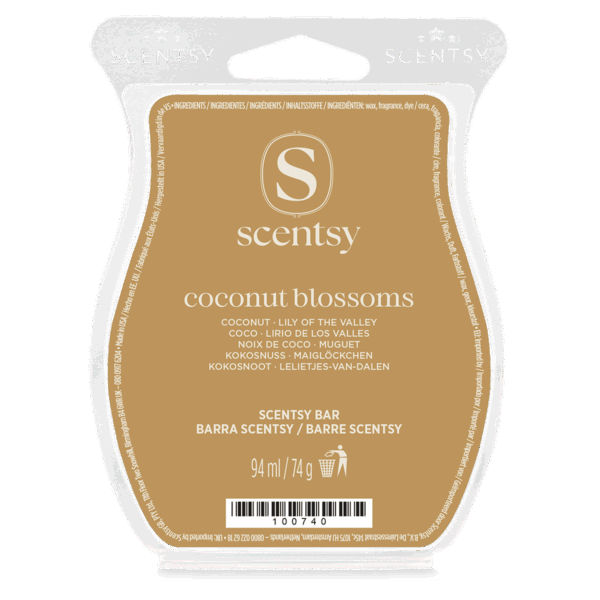 Coconut blossoms Scentsy waxbar